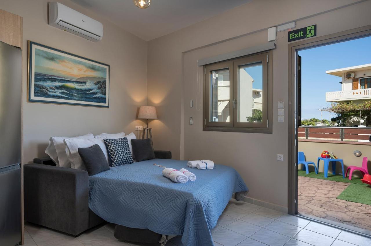 Floral Beach Apt With Lux Extras & Special Treats Kolymbari Dış mekan fotoğraf
