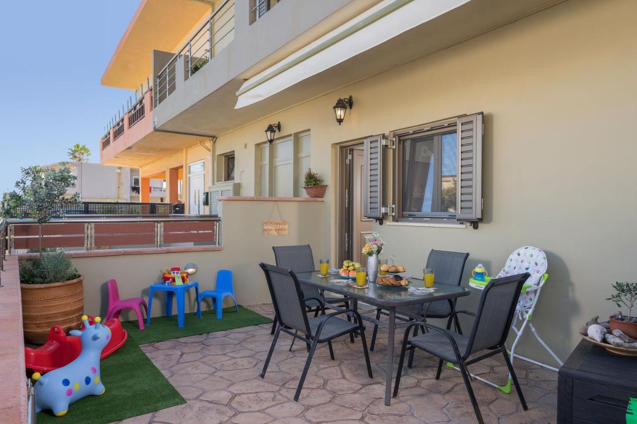 Floral Beach Apt With Lux Extras & Special Treats Kolymbari Dış mekan fotoğraf