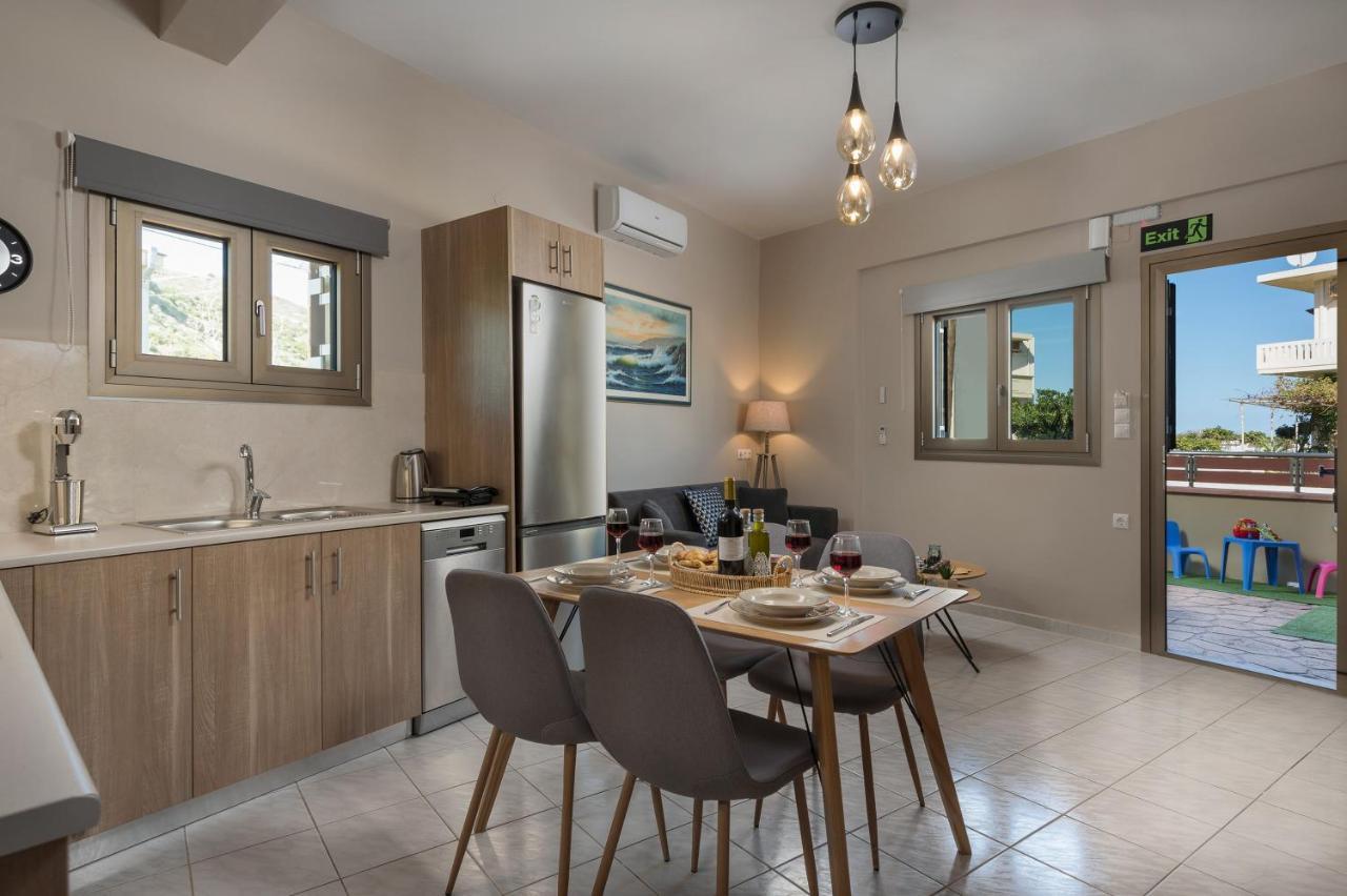 Floral Beach Apt With Lux Extras & Special Treats Kolymbari Dış mekan fotoğraf